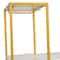 Flash Furniture Jura Metal Bar and Wine Table w/2 Slanted Shelves for Bottle Storage and Hanging Glass, Gold Frame NAN-F-HY-B23102-GLDMRBL-GG - alternate 10